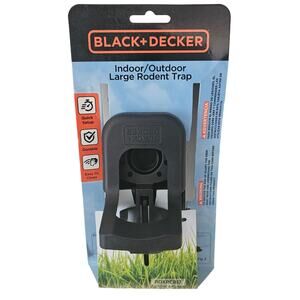 Black & Decker Indoor Outdoor Large Rodent Trap New